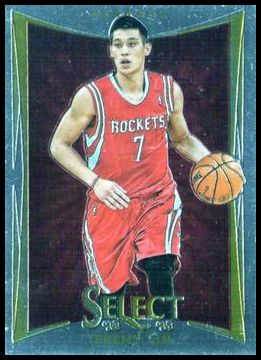 2012-13 Panini Select 41 Jeremy Lin